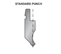 standard press brake punch