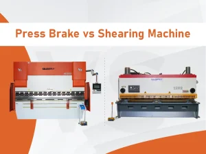 The Difference Between Press Brake and Shearing Machine