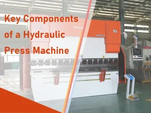 the main parts of a hydraulic press machine